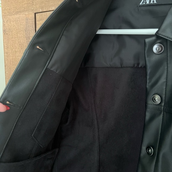 ZARA leather jacket - Picture 3 of 4
